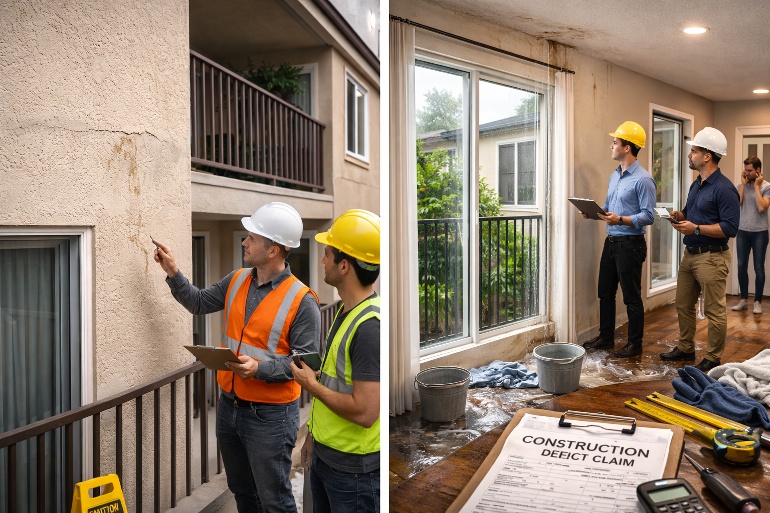 ICS adjuster meeting with a policyholder
